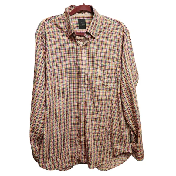 Tailorbyrd Plaid Men's Casual Button Down Shirt - Picture 2 of 11